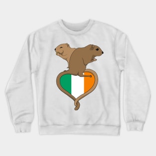 Gerbil Ireland (light) Crewneck Sweatshirt